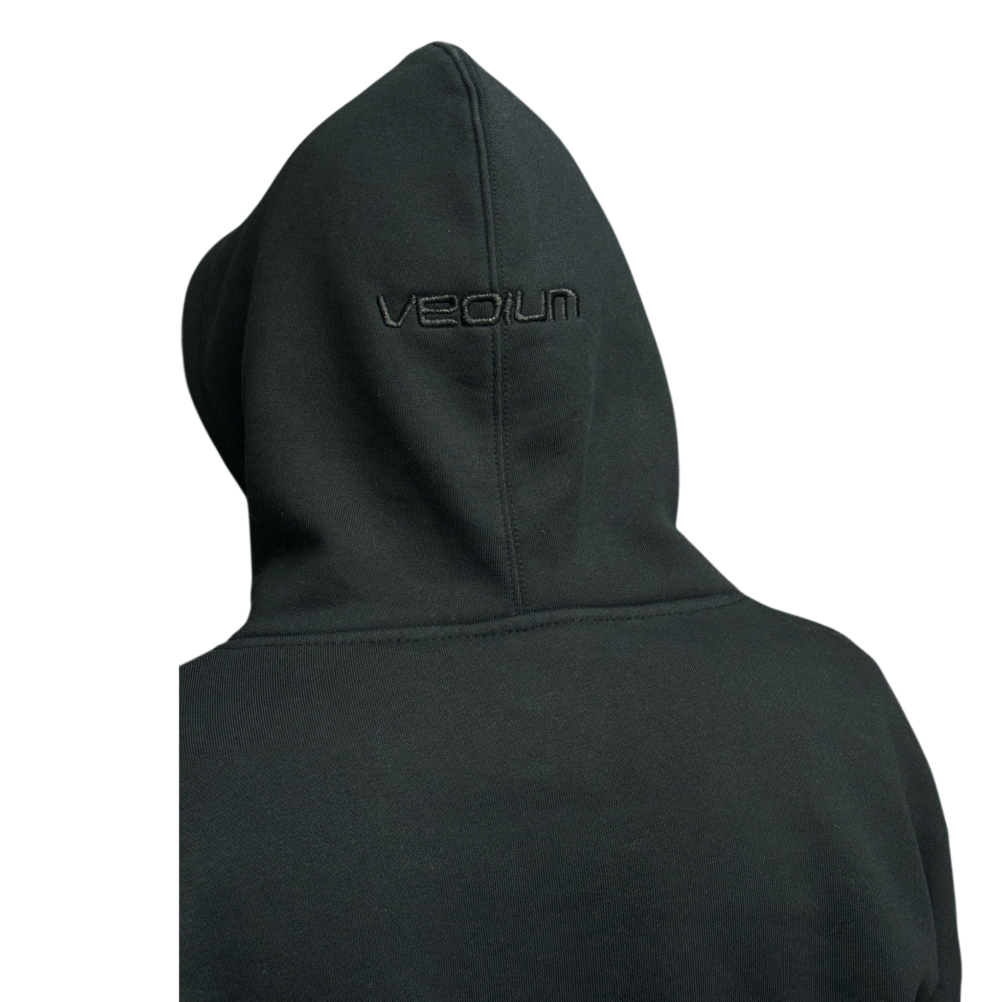 001 HOODIE BLACK